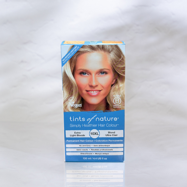 Tints of Nature vegan home hair dye box in shade 10XL extra light blonde